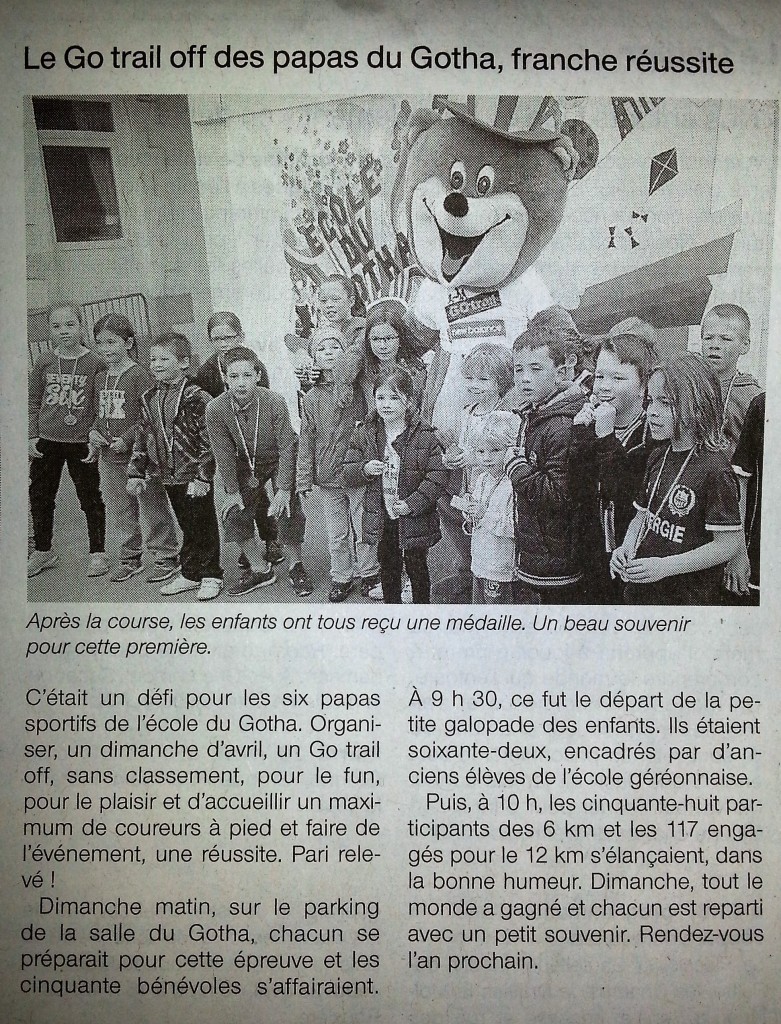 Article Ouest-France After